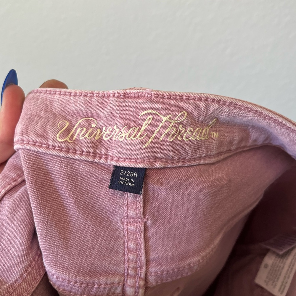 Pink Ripped Skinny Jean - Picture 2 of 3